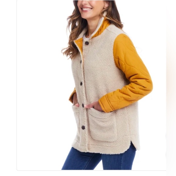 Weatherproof Vintage Ladies' Quilted Mixed Media Jacket Size XXL NWT - Picture 5 of 6